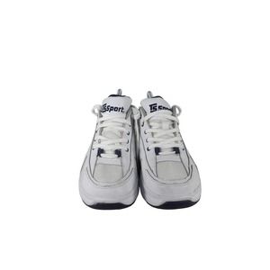 TheraShoe Sport Vega Unisex White Blue Lace Up Running Shoes Size 7.5